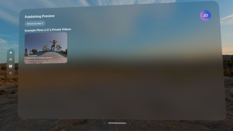 Acute publishing metadata and preview interface, step 8
